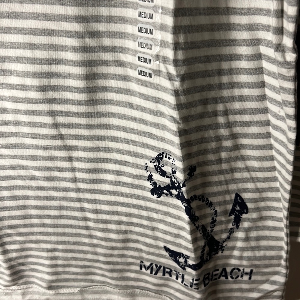 Vineyard  crew medium striped comfy long sleeve